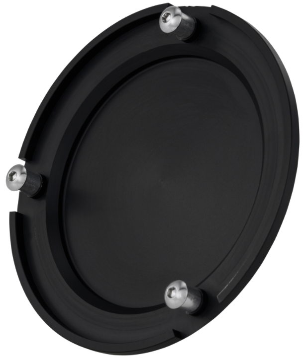 Abdeckung Variodeckel für Vespa Primavera/​Sprint 125-150ccm i.e. 3V 4T AC, schwarz matt