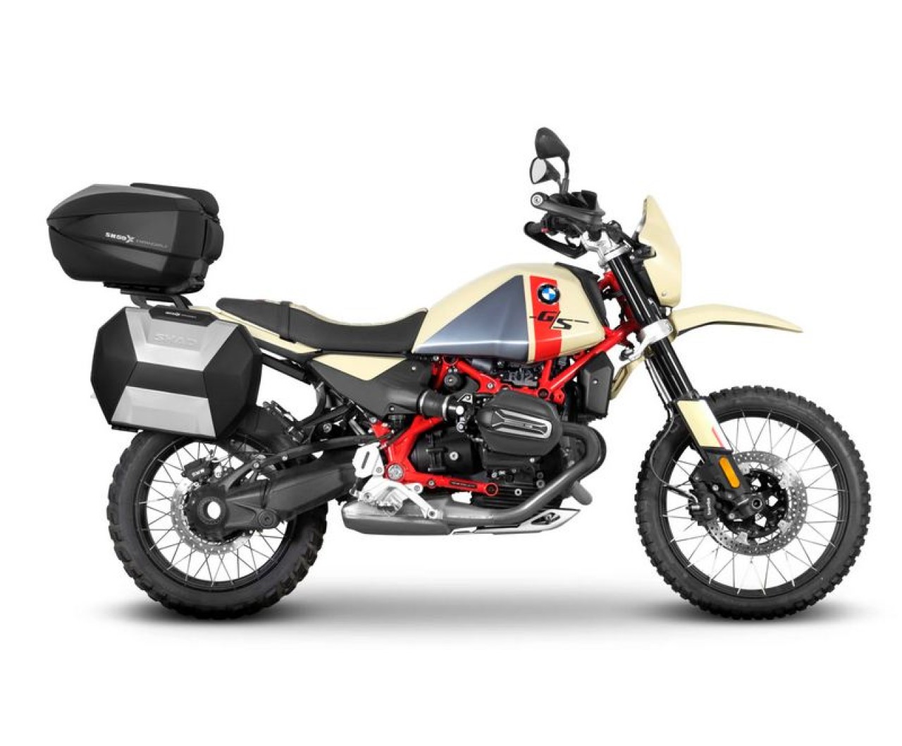 Shad Top Case Träger schwarz lackiert für BMW R 12 G/S (25-)