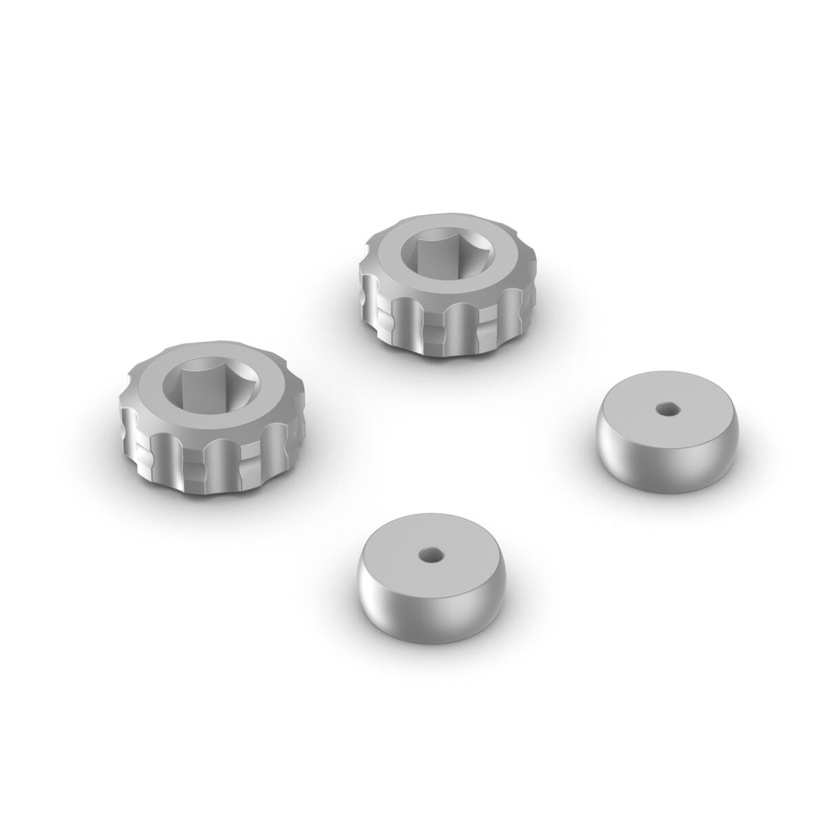 Hebel-Kit für Farbakzente für MT-09 / Tracer 9 / R7 (Bj.21-) Original Yamaha - Schwarz