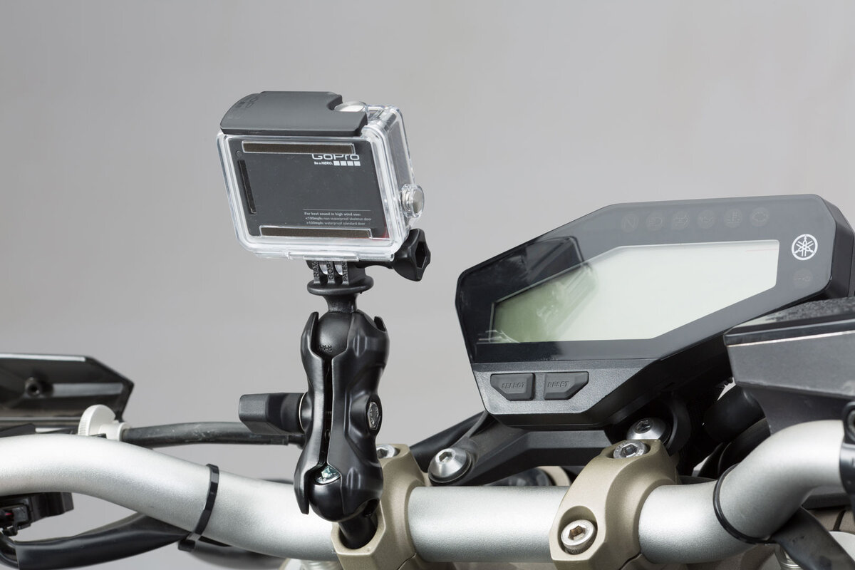 SW-Motech Navi-Halterung Kit für GoPro Kamera für Ducati Multistrada 1200 /S /Enduro