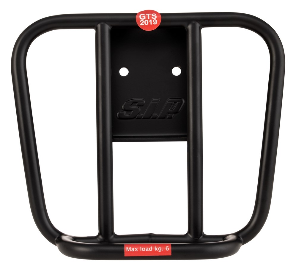 Gepäckträger hinten 70's für Vespa GTS /​ GTS Super HPE 125-300 ('19-), schwarz matt