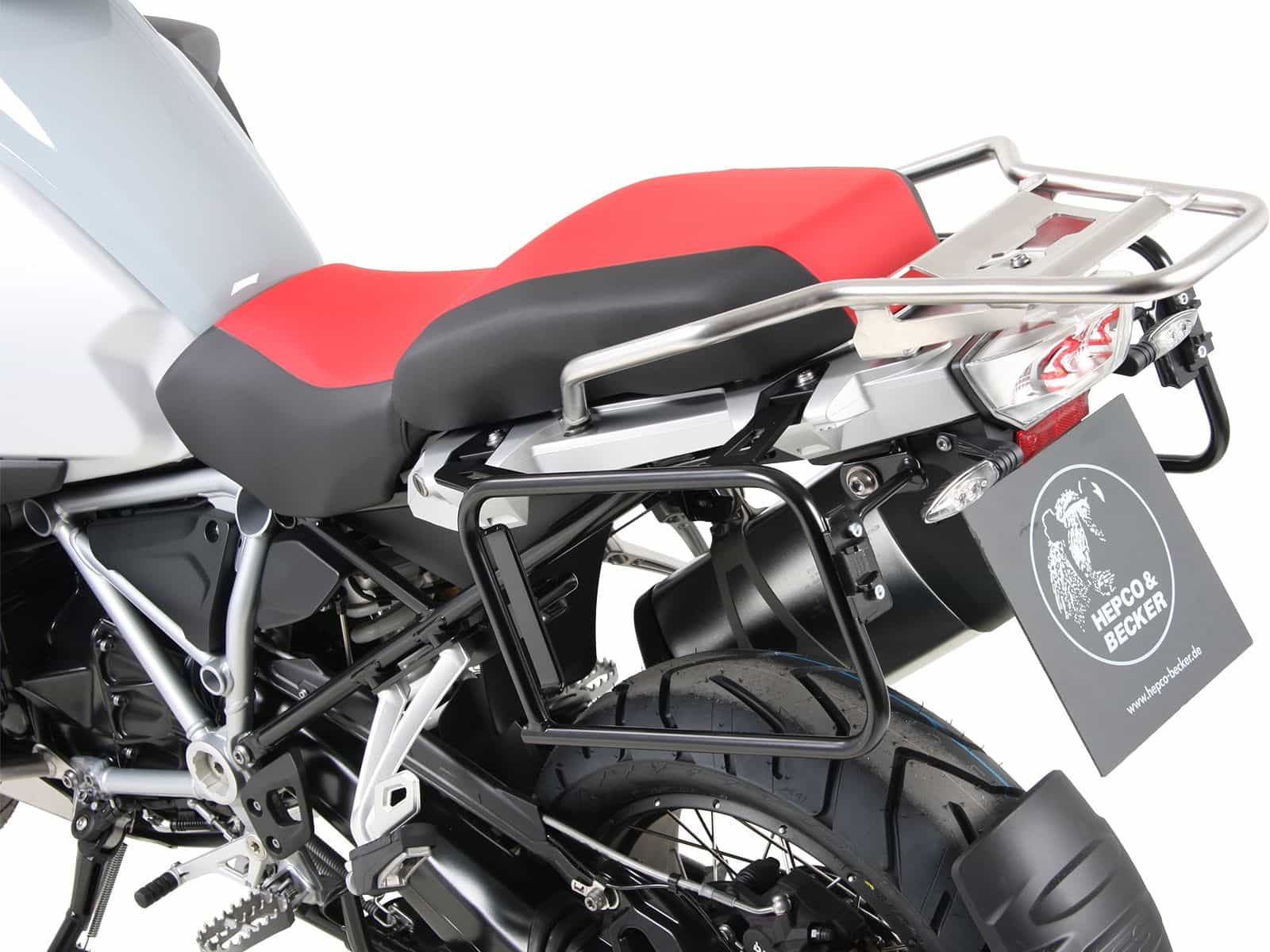 Seitenkofferträger Lock-it schwarz für BMW R 1250 GS Adventure (19-24) Hepco & Becker