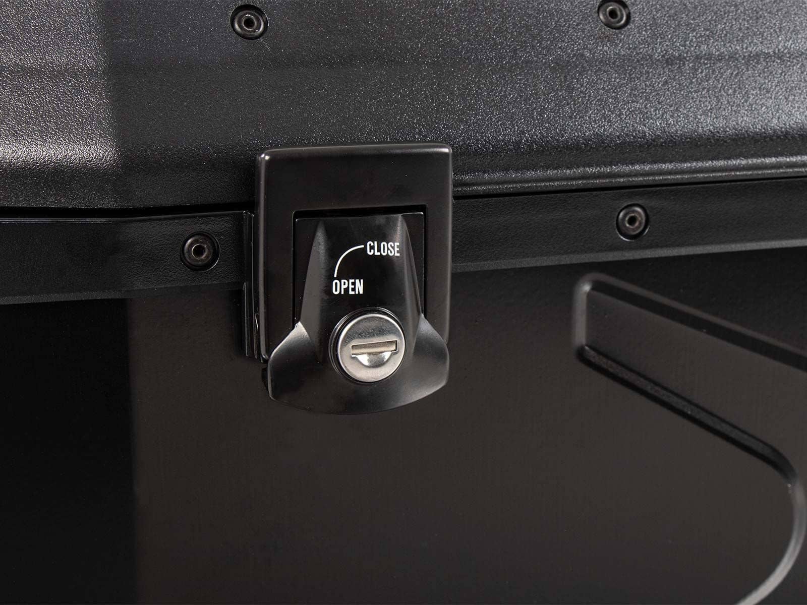 Alu-Topcase Xplorer 60 Liter Aluminium schwarz Hepco & Becker