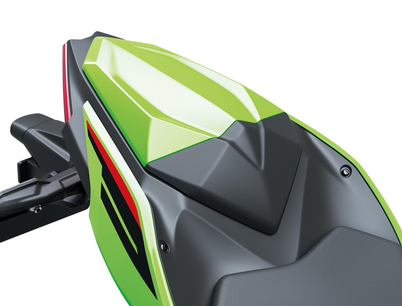 Soziussitzabdeckung Lime Green (777) für Kawasaki Ninja 500 SE / Z 500 Original