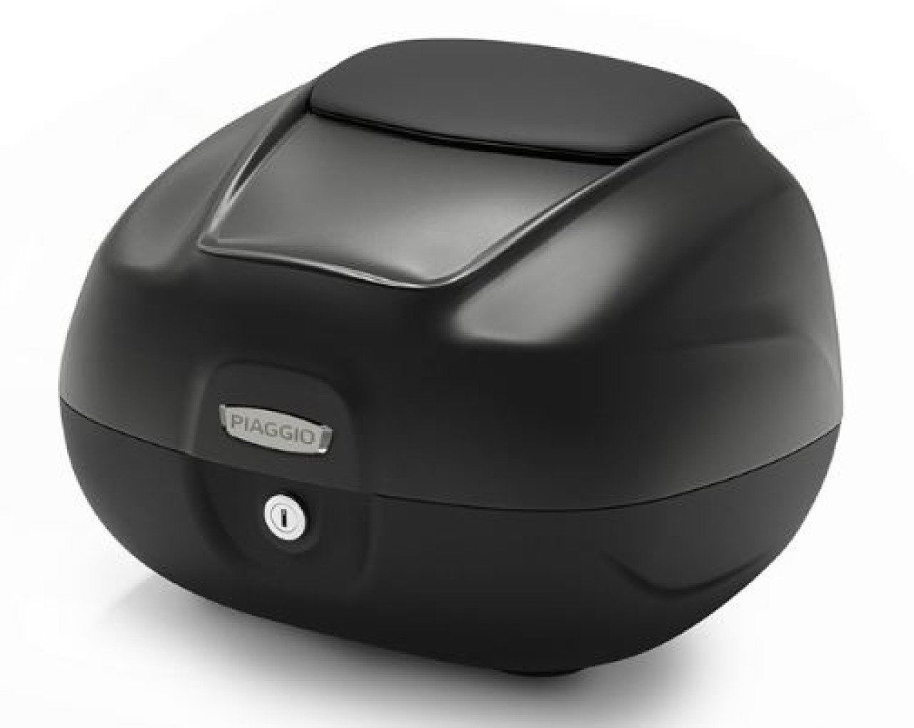 Top Case 37L mit Rückenlehne für Piaggio MP3 HPE RST 400 Sport (2022) - schwarz matt 93/B