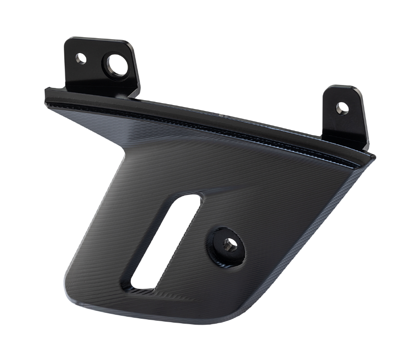 Gabelverkleidung für Vespa GTS/​GTS Super 125/​300ccm (`22-), Alu, schwarz eloxiert