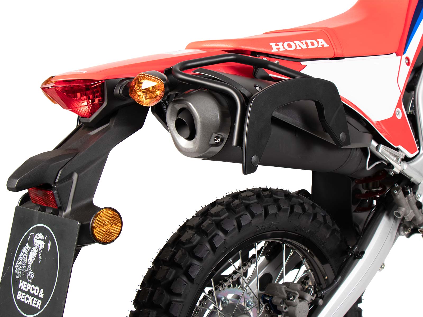 C-Bow Seitenträger schwarz für Honda CRF 300 Rally (21-) Hepco & Becker