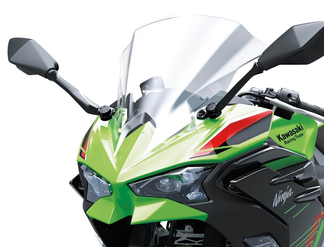 Große klare Windschutzscheibe für Kawasaki Ninja 500 SE Original