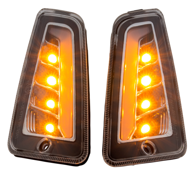 Blinker Kit vorne & hinten für Vespa GTS/​GTS Super/​GTV/​GT 60/​GT/​GT L ('03-'13), klar