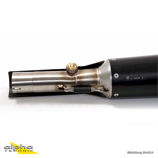 ARROW Auspuff Komplettanlage REBEL für Kawasaki Vulcan S650 2014-2016, Edelstahl