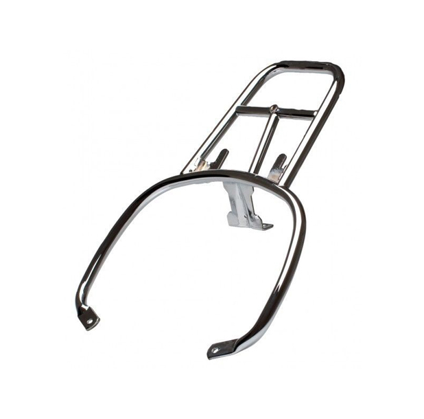 Top Case Gepäck-Träger Chrom Vespa Primavera / Sprint / Elettrica