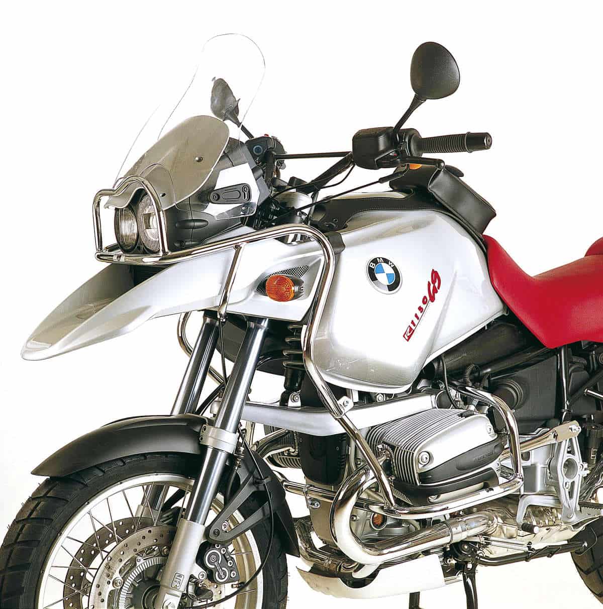 Motorschutzbügel chrom für BMW R 1150 GS Adventure (01-05) Hepco & Becker