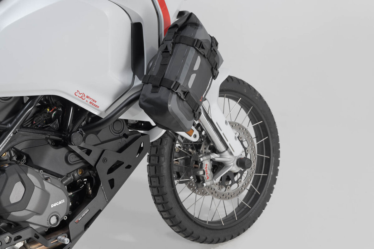 SW-Motech Drybag 80 Hecktasche für Yamaha WR 250 X, schwarz / grau