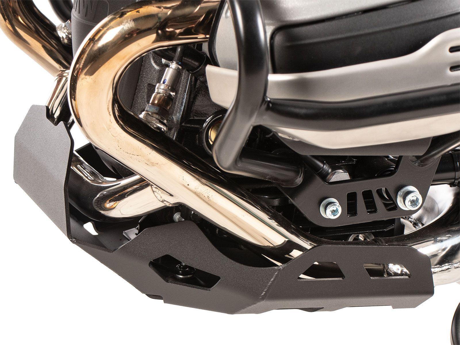 Motorschutzplatte schwarz für BMW R 12 G/S (25-) Hepco & Becker