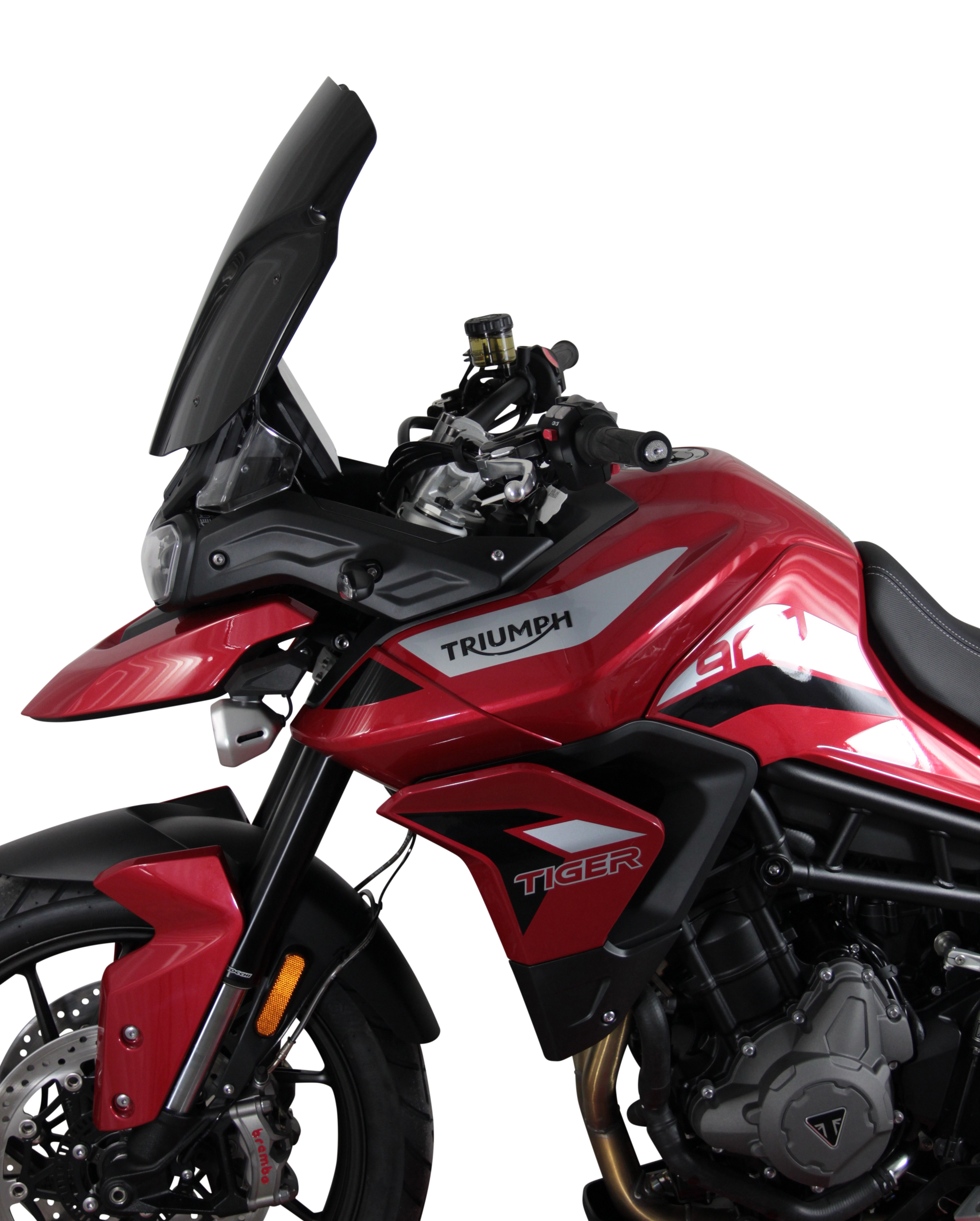 Tourenscheibe MRA "TM" für TRIUMPH TIGER 900 /GT PRO (Bj.19-) - Rauchgrau