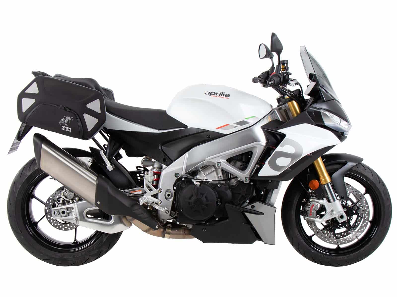 C-Bow Seitenträger schwarz für Aprilia Tuono V4 (21-24) Hepco & Becker