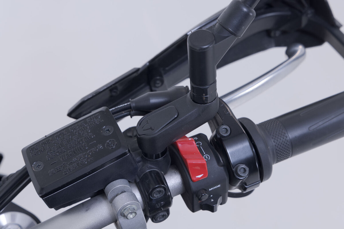 SW-Motech Spiegelverlängerung schwarz, max. Verlegung 40 mm, für BMW G 310 GS /R