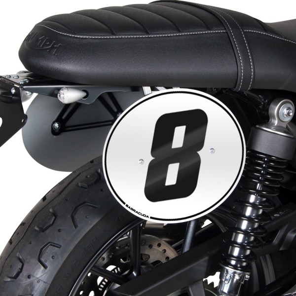 Nummerntafel für Triumph Street Twin (15-21) - Barracuda