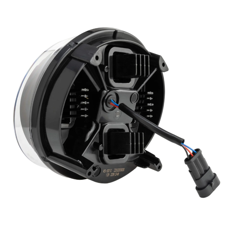 Scheinwerfer ZELIONI Black Edition LED für Vespa GTS/​GTS Super HPE 125-300 (19-22), schwarz