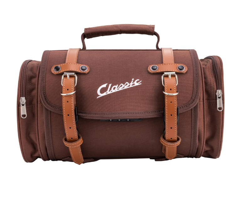 Tasche "Classic" klein für Vespa, Nylon, tobacco braun