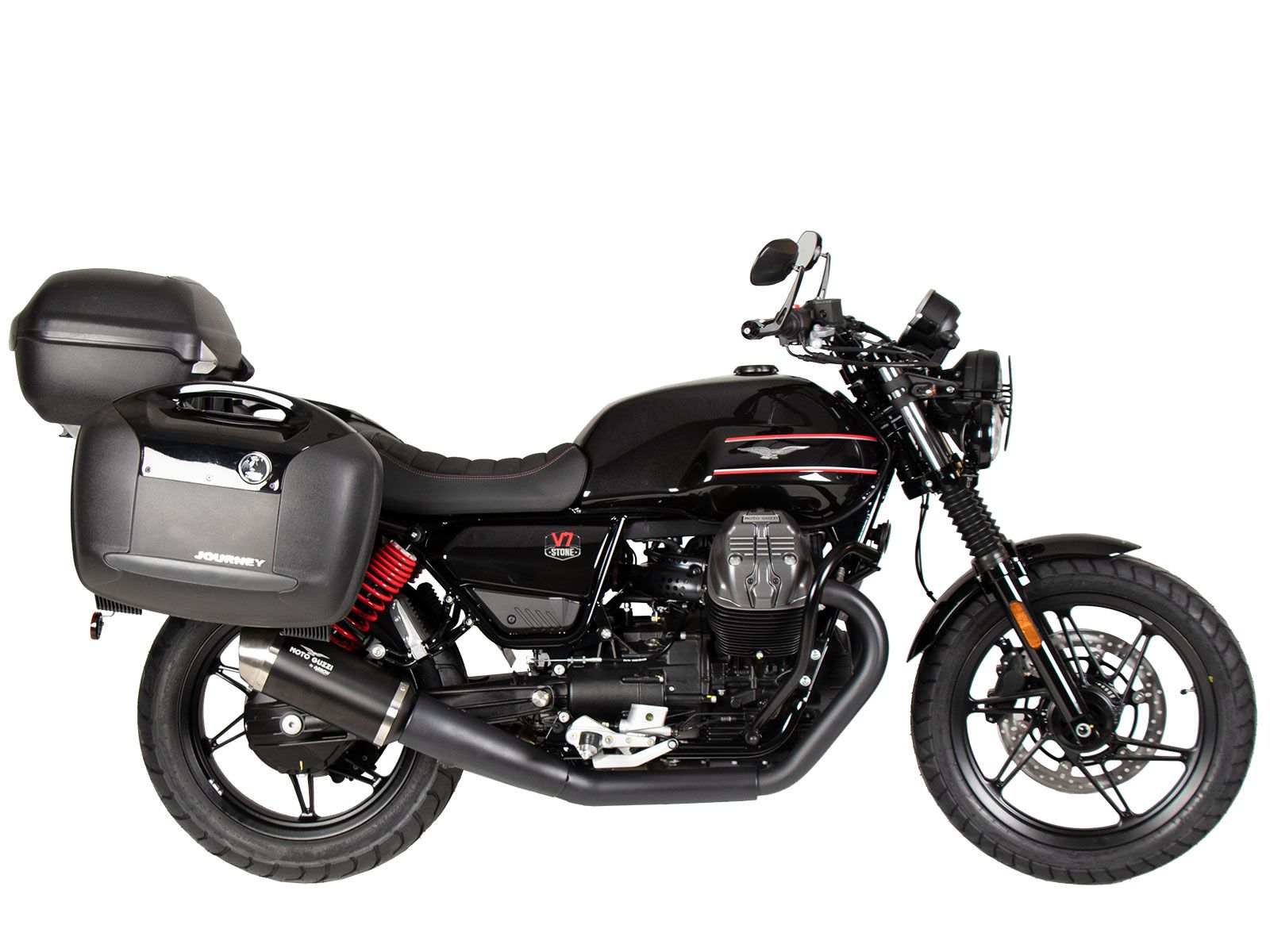 Rohrgepäckbrücke Topcase-Träger chrom für Moto Guzzi V7 Stone Special Edition (22-) Hepco & Becker