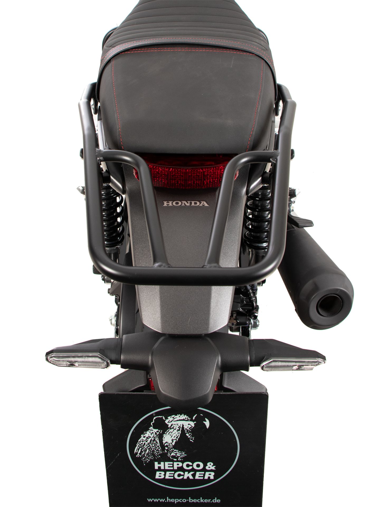 Rohrgepäckbrücke schwarz für Honda GB 350 S (25-) Hepco & Becker