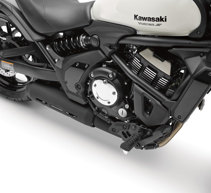 Kupplungsdeckelblende verchromt für Vulcan S (Bj.15-19) Original Kawasaki