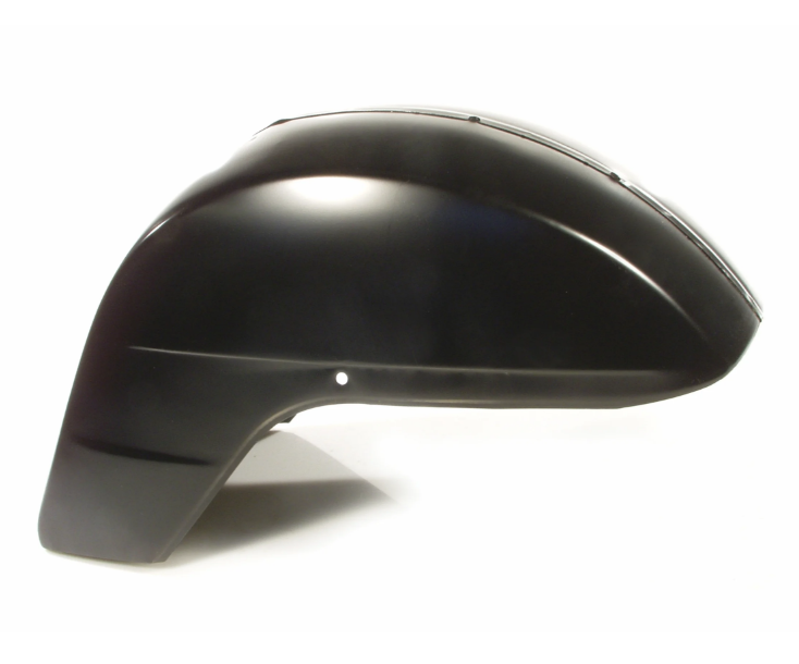 Kotflügel FACO für Vespa PX 80-200ccm, Metall, schwarz