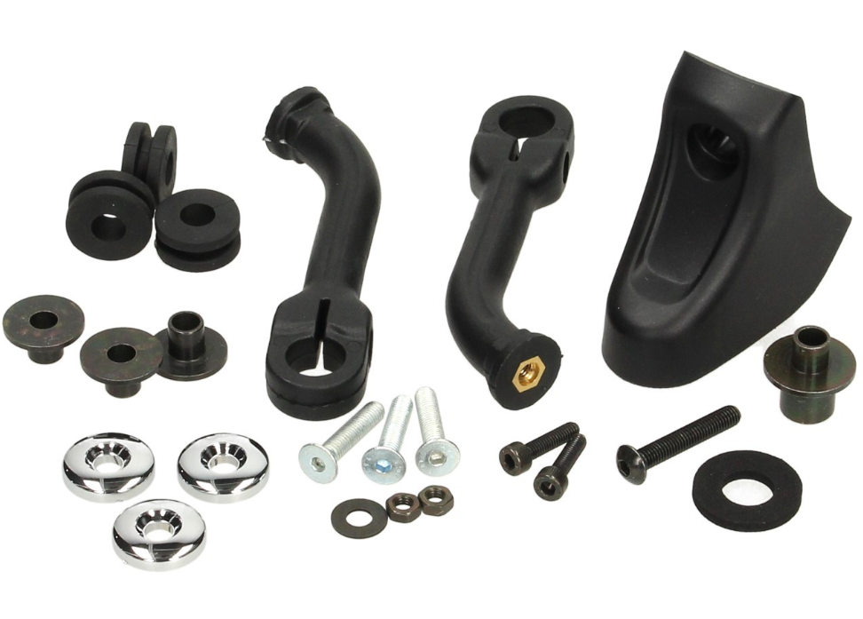 Sport Windschutzscheibe komplett, klar für Beverly Original Piaggio