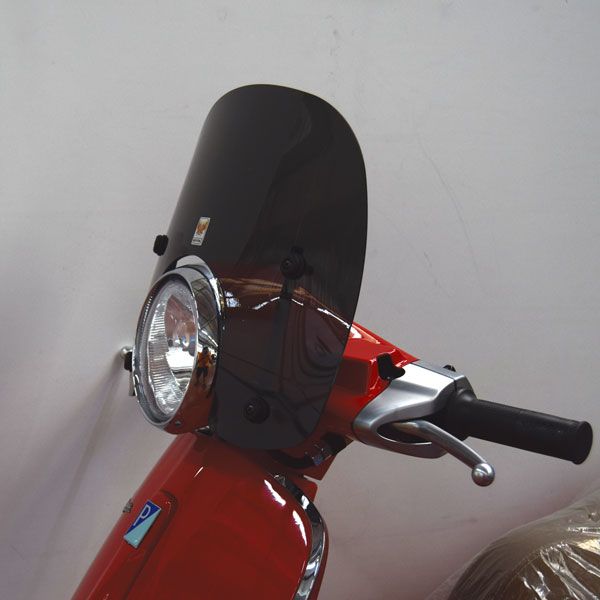 Windschild klein stark getönt für Vespa Primavera (13-24)