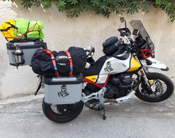 Gepäckträger für Original Topcase Moto Guzzi V 85 TT (19-23)