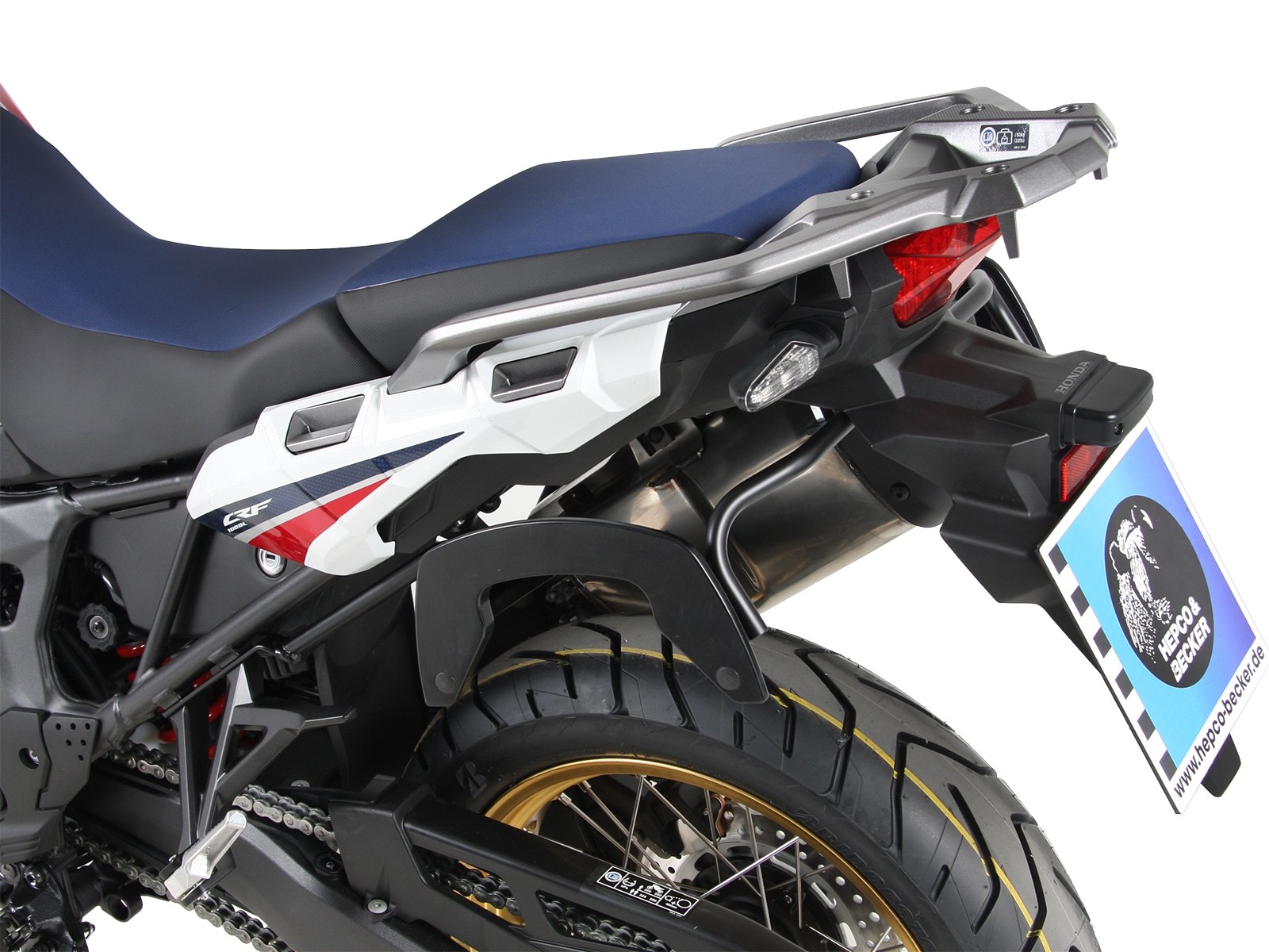 C-Bow Seitenträger schwarz für Honda CRF 1000 Africa Twin (18-19) Hepco & Becker