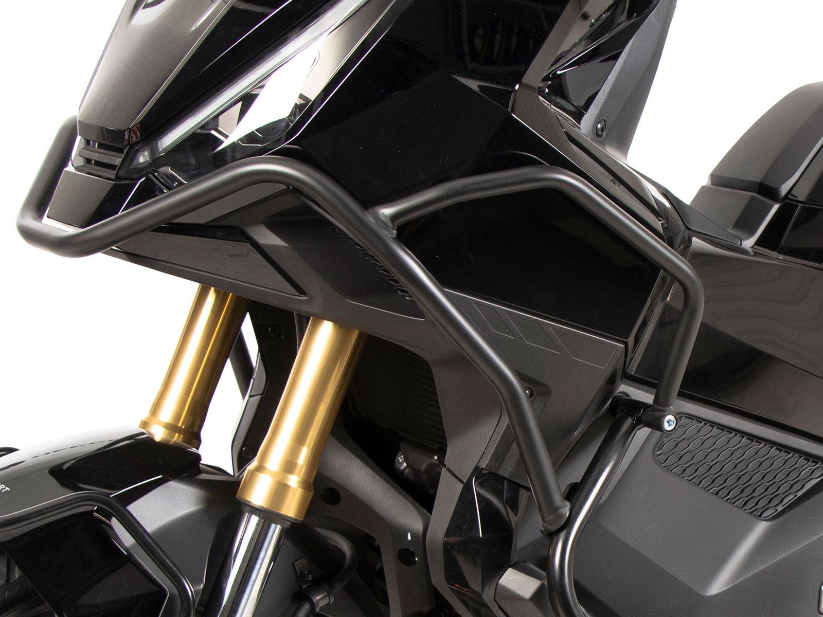 Frontschutzbügel schwarz in Kombination mit Motorschutzbügel für X-ADV 750 (25-) Hepco & Becker
