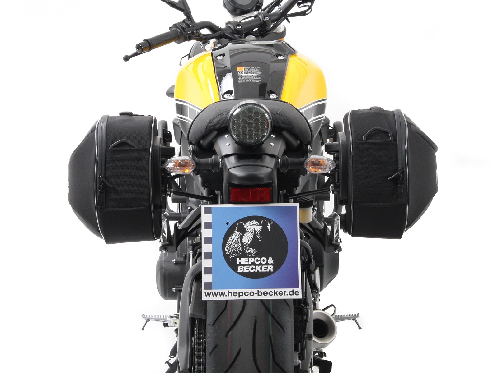C-Bow Seitenträger schwarz für Yamaha XSR 900 (Bj.16-) Hepco & Becker
