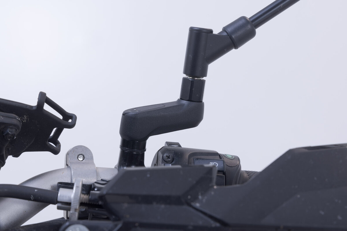 SW-Motech Spiegelverlängerung schwarz, max. Verlegung 40 mm, für BMW G 310 GS /R