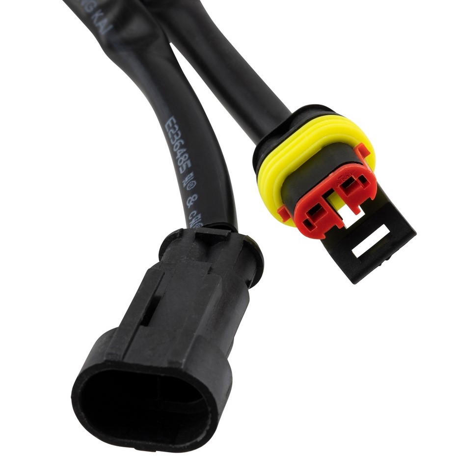 Gepäckfachblende links MK II mit USB und Spannungsanzeige für Vespa GTS/​GTS Super/​GTV/​GT, schwarz