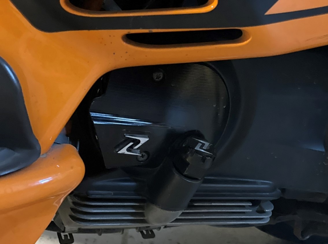 Lufteinlass Variodeckel für Vespa GTS/​GTS Super/​GTV/​GT, schwarz