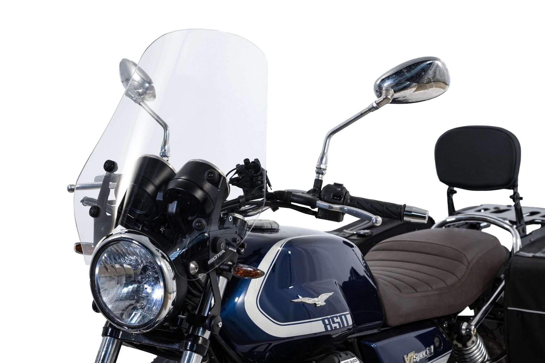Mittelhohe Windschutzscheibe für Moto Guzzi V7 850 Special (21-24)