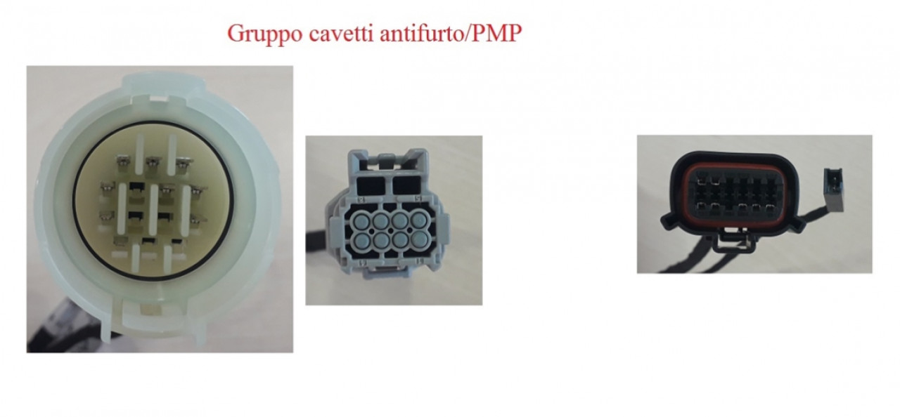 Installationskit für Multimedia Platform und Diebstahlsicherung für MP3 HPE 300 /Sport (19-23)