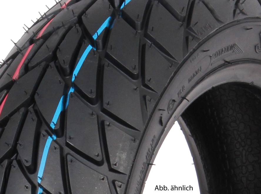 Mitas Reifen 120/70-11, 56L, TL, verstärkt, MC20, M+S, hinten