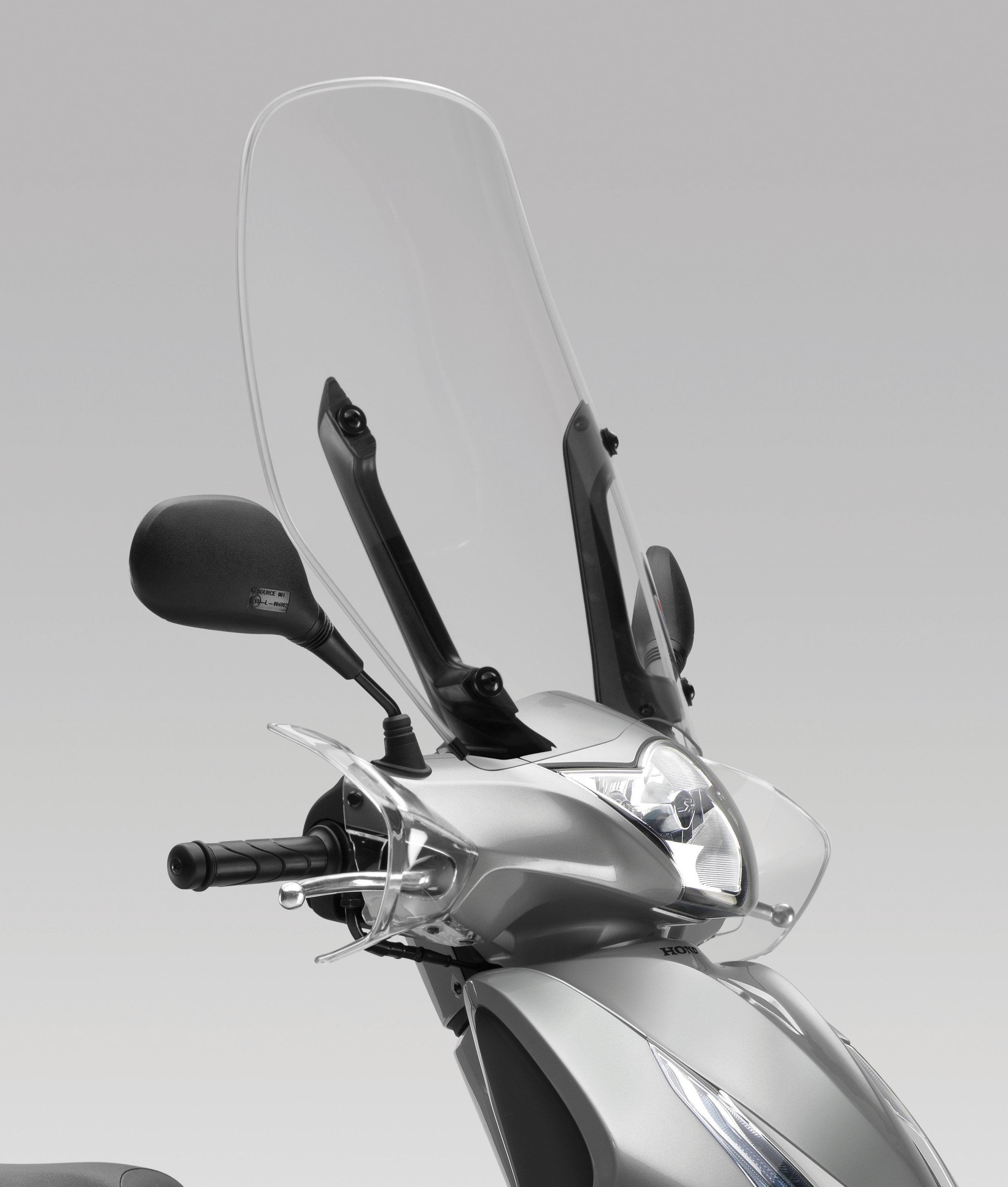 Original Honda SH125i/150i Windscheibe Matt Cynos Gray Metallic NH312