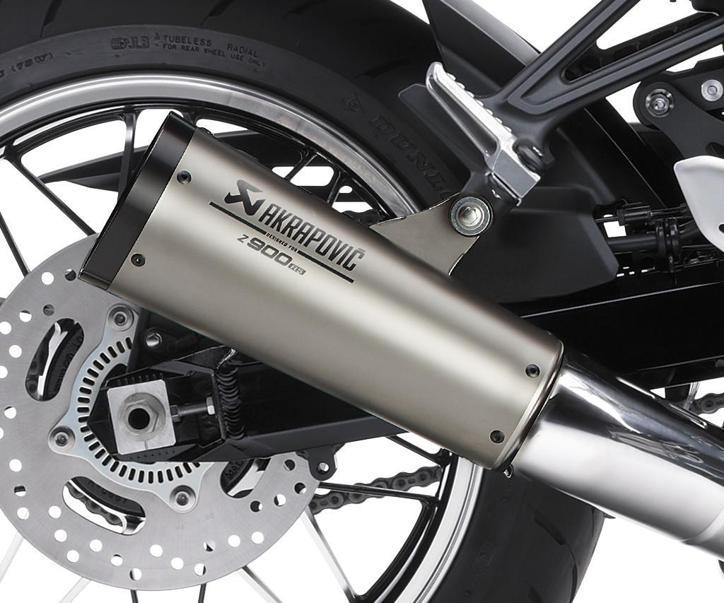Akrapovic Titan Sportauspuff für Kawasaki Ninja 400 /Z 400