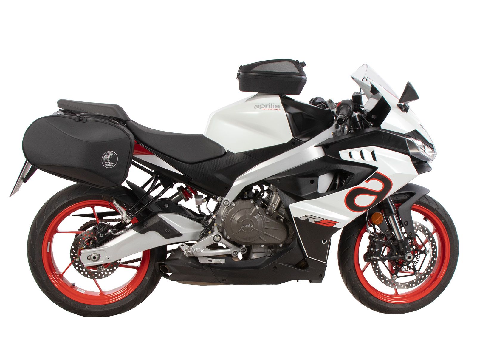 C-Bow Seitenträger schwarz für Aprilia RS 457 (24-) Hepco & Becker