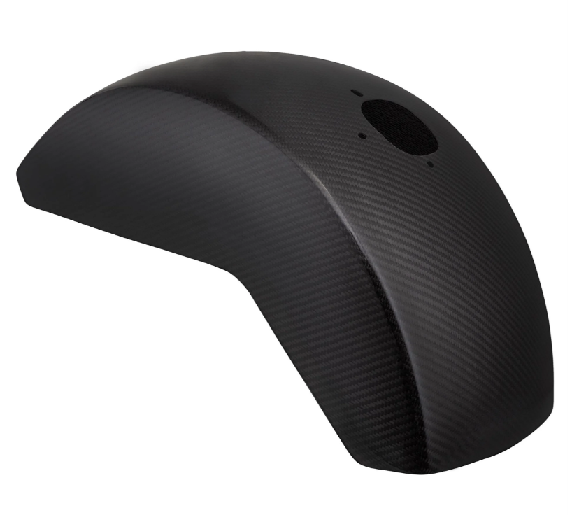 Kotflügel EVO II für Vespa PX 80-200ccm, Carbon, klar