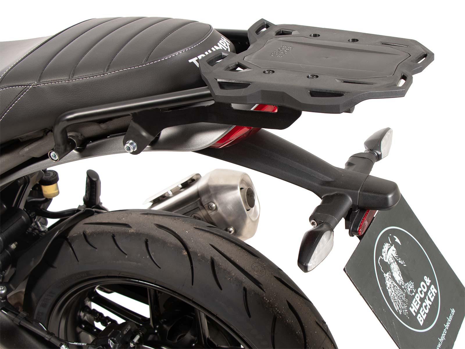 Smartrack Heckträger schwarz für Triumph Speed 400 (24-) Hepco & Becker