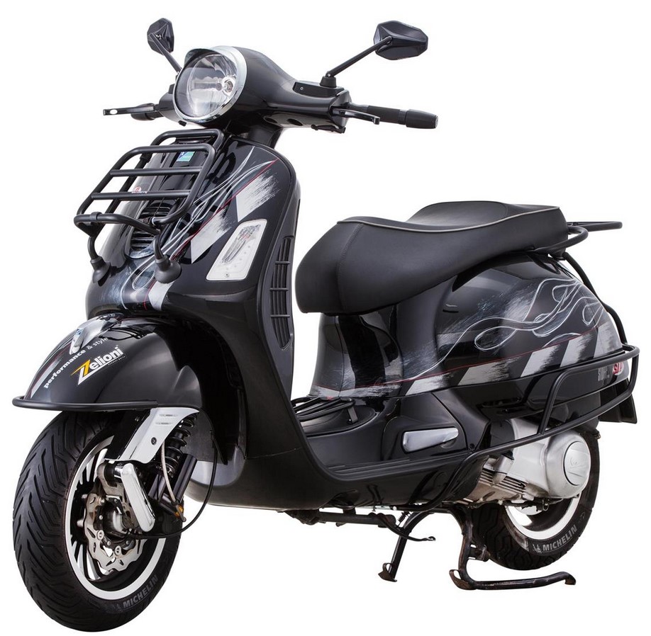 Lampenring für Vespa GTS/​GTS Super/​GT/​GT L 125-300ccm, chrom