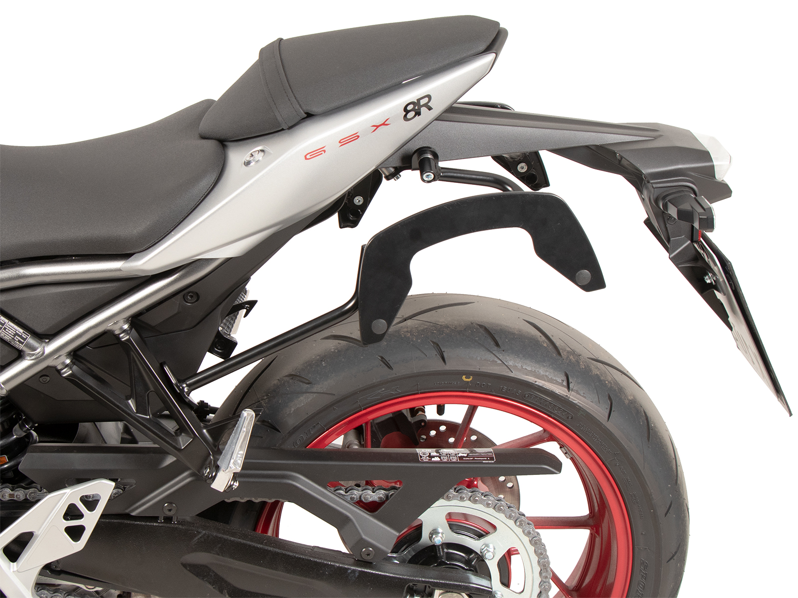C-Bow Seitenträger schwarz für Suzuki GSX-8R (24- ) Hepco & Becker