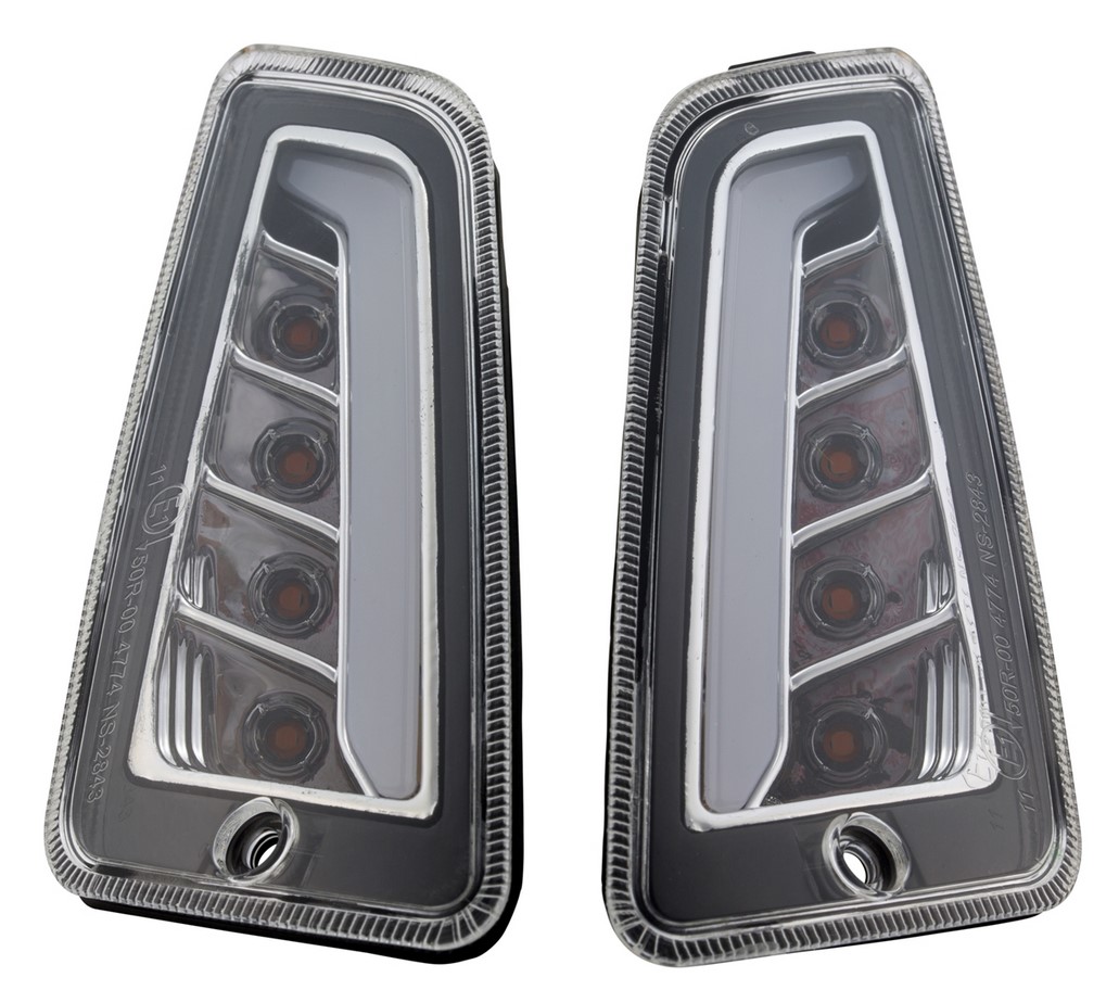 Blinker Kit vorne links/rechts für Vespa GTS/​GTS Super/​GTV 125-300ccm ('14-), klar