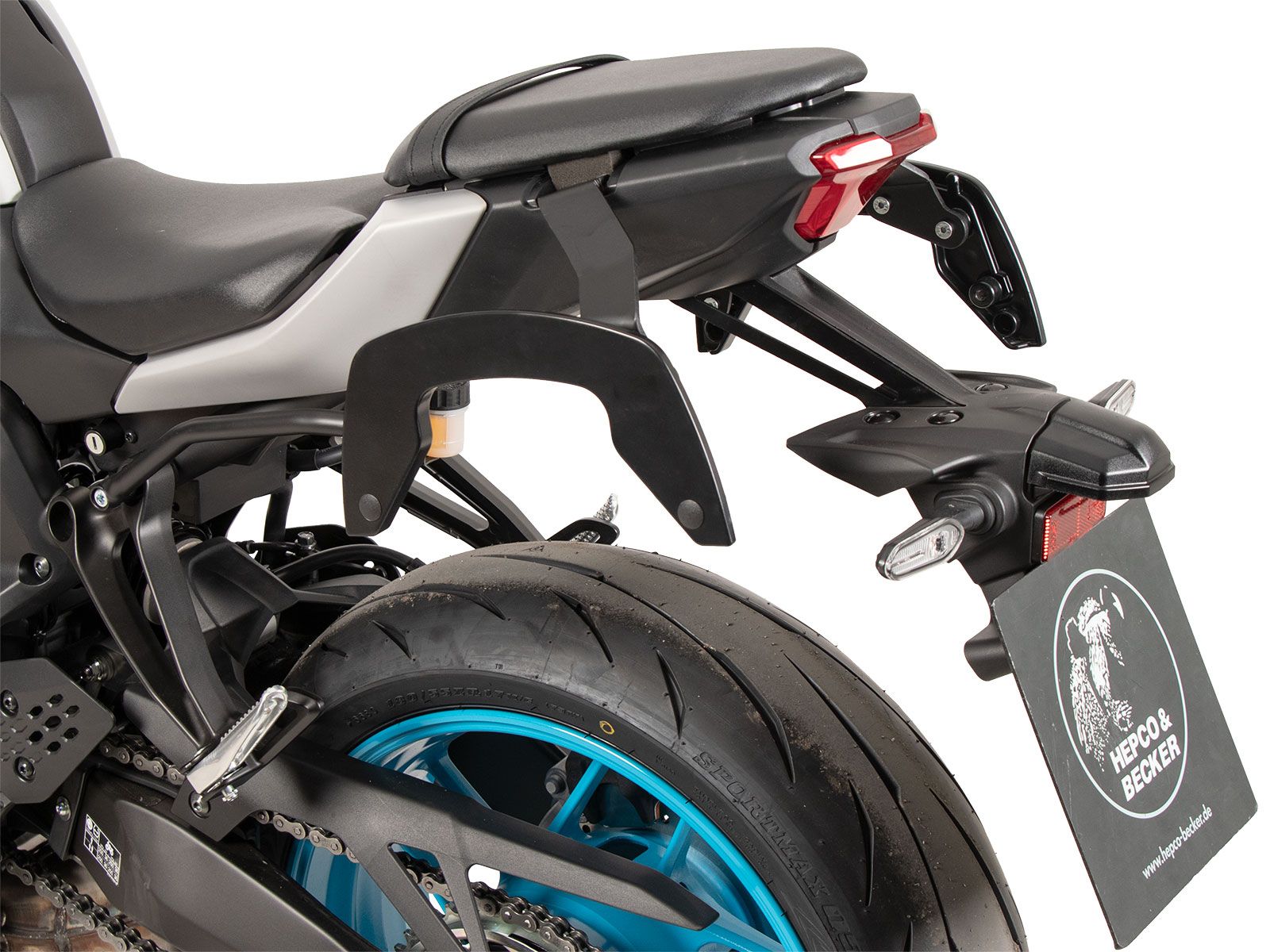 C-Bow Seitenträger schwarz für Yamaha MT-07 / Y-AMT (25- ) Hepco & Becker