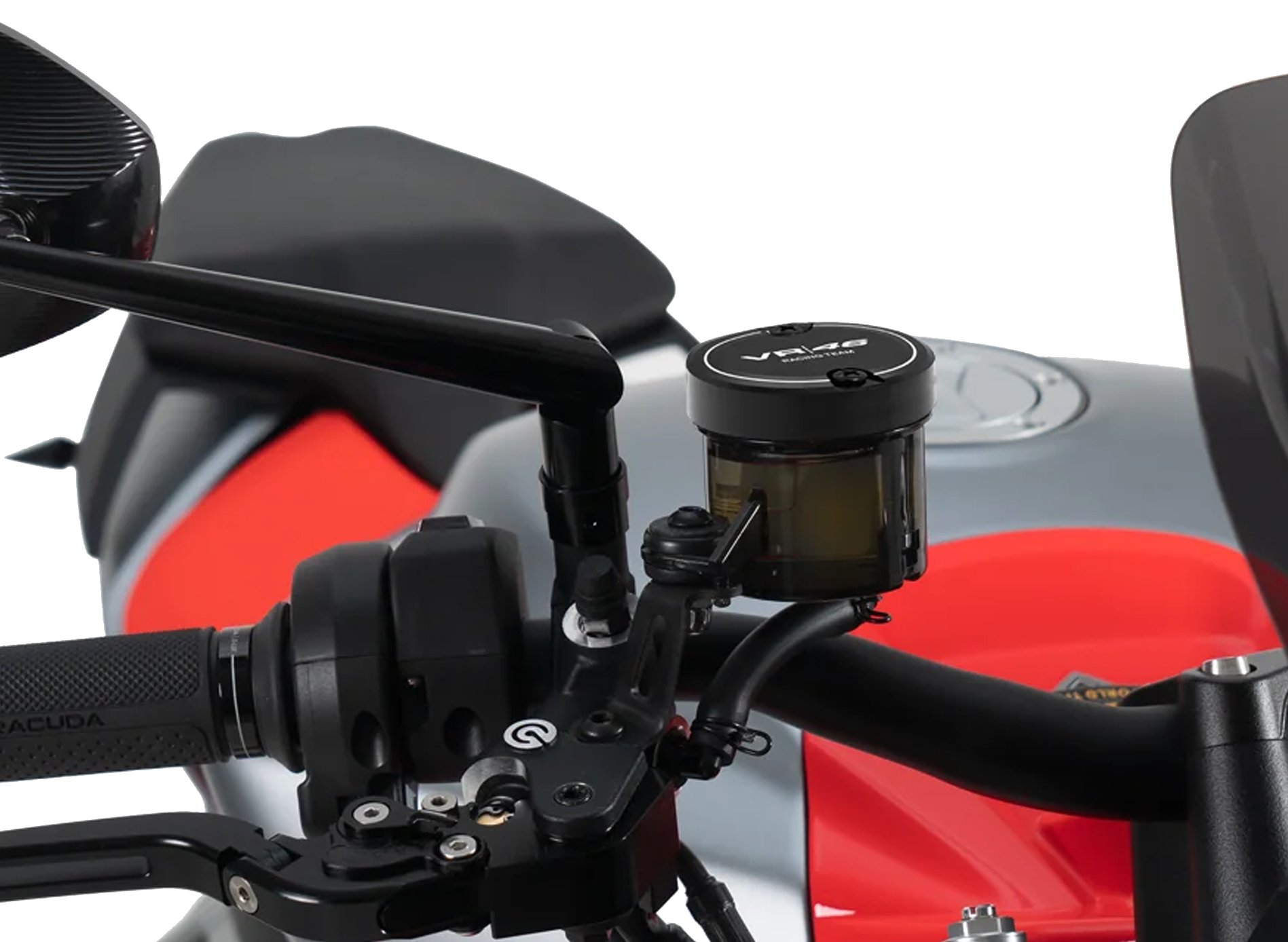 Barracuda VR|46 Racing Team Universal Ausgleichsbehälter mit schwarzem Aluminiumdeckel